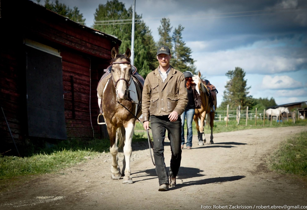 På väg till stallet